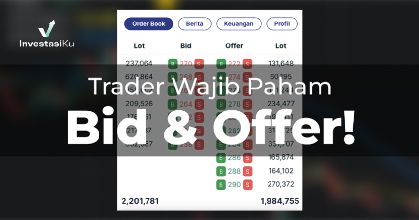 bid offer saham